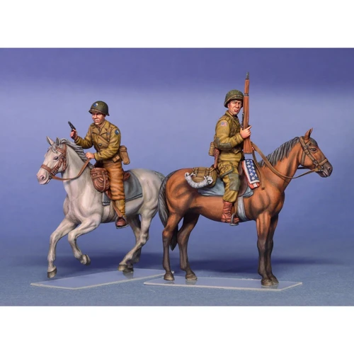 Сборная модель MiniArt Американские всадники, Нормандия, 1944 г. 1:35 (MA35151): Производитель MiniArt