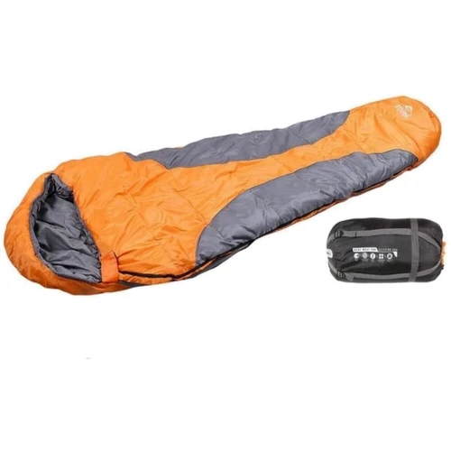 Спальный мешок Pavillo by Bestway Heat Wrap 300 серо-оранжевый (68049): Ширина в плечах 80 см