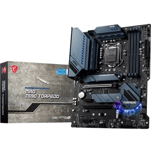 MSI MAG Z590 TORPEDO: Дополнительно Поддержка UEFI, Поддержка RAID