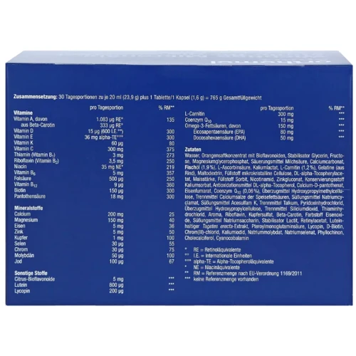 Orthomol Sport 30 servings drinking bottles / tablets / capsules: Форма випуску Капсулы