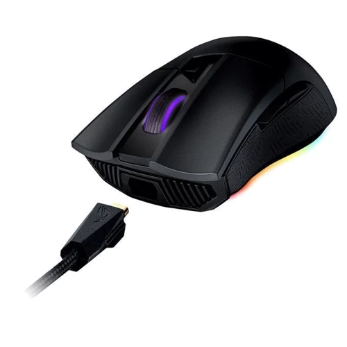 Мышь ASUS ROG Gladius II Origin USB Black for BUNDLE (90MP00U1-B0UC00): Интерфейс подключения USB
