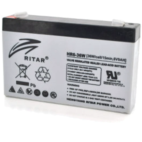 Ritar 6V-9Ah (HR6-36W)