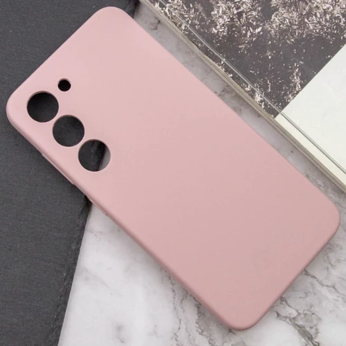Чехол для телефонов Lakshmi Case Silicone Cover Full Camera Pink Sand for Samsung S926 Galaxy S24 Plus: Цвет розовый