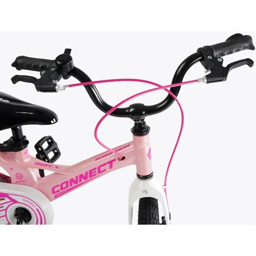 Детский велосипед Corso Connect 14 дюймов розовый (MG-14608): Диаметр колес, дюймов 14