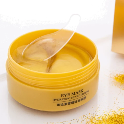 Bioaqua Hydrating Moisturizing Eye Mask Гідрогелеві патчі для очей з іонами золота та морськими водоростями 60 шт.: Стать Для женщин