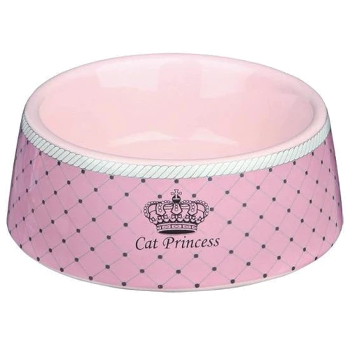 Миска Trixie Cat Princess для котів 0.18 л 12 см рожева (4047974247808)