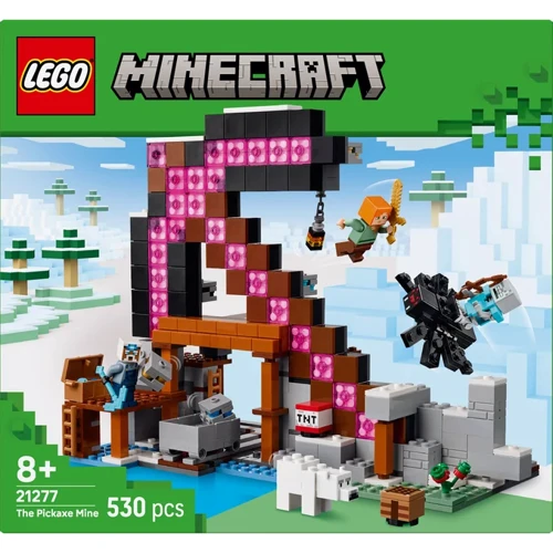 Конструктор LEGO Minecraft Шахта "Кайло" (21277): Рекомендуемый возраст 8+