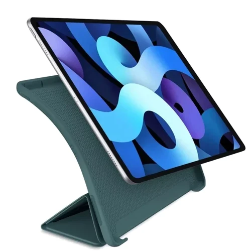 Аксессуар для iPad BeCover Tri Fold Soft TPU Silicone Dark Green for iPad Air 2020/iPad Air 2022 (711130): Цвет зеленый