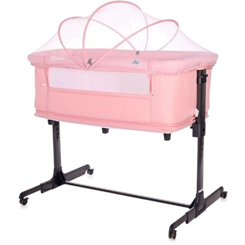 Ліжечко Lorelli MILANO (pink)