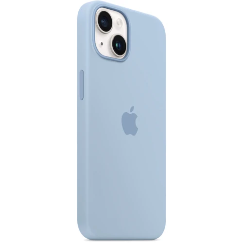 Чехол для iPhone Apple Silicone Case with MagSafe Sky (MQU93) for iPhone 14 фото 6