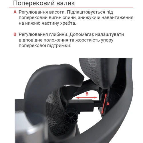 Офісне крісло АКЛАС Петрос R-SR Сірий (Сірий) (00158584)