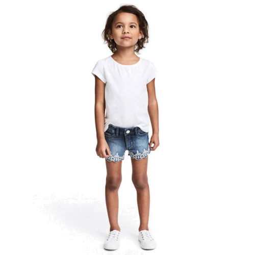 Шорты H&M 4773825 104 см синие: Тип Шорты