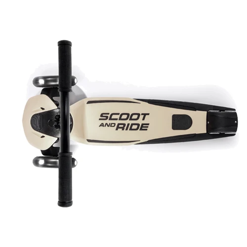Самокат Scoot&Ride серии Highwaykick-5 со светящимися колесами светло-серый, 5+ до 80кг: Тип колес литые