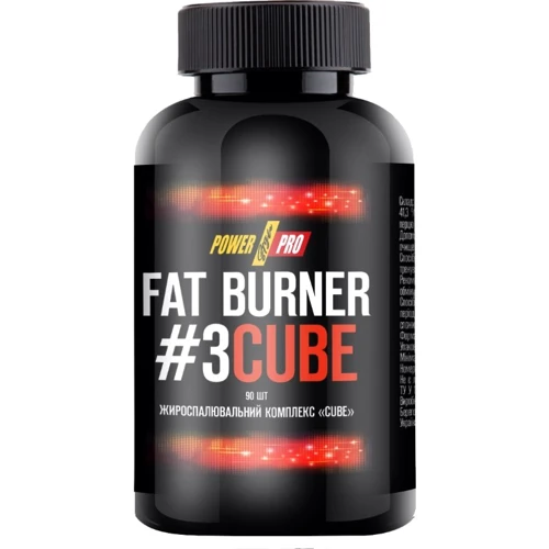 Жироспалювач Power Pro Fat Burner №3 CUBE 90 caps