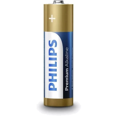 Philips AA bat Alkaline 4шт Premium Alkaline (LR6M4B/10) фото 1