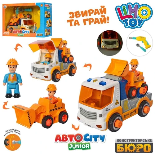 Конструктор на шурупах Limo Toy (KB 070)