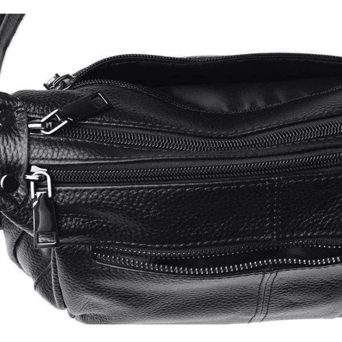 Жіноча сумка через плече Keizer чорна (K1106-black): Тип ручки Плечевой ремень, Без ручки