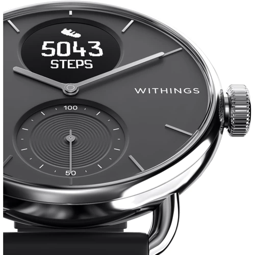 Смарт-годинник Withings ScanWatch 38mm Black: Сумісні ОС Android / iOS