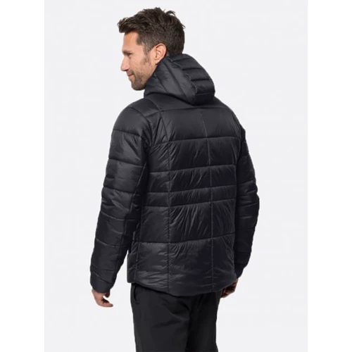 Куртка Jack Wolfskin Argon Thermic Jacket 1205302-6000 46 чорна зимова з капюшоном: Довжина рукава Длинный