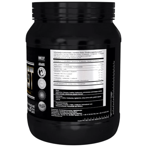 Амінокислота для спорту Blastex GL Blast 500 caps: Смак Без смаку