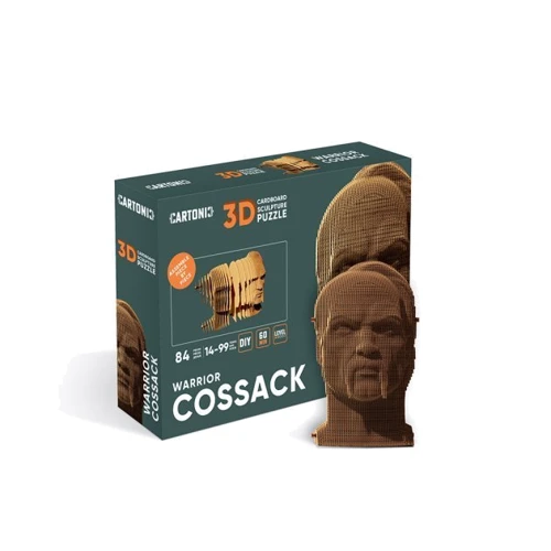 Картонний конструктор Cartonic 3D Puzzle COSSACK WARRIOR фото 7