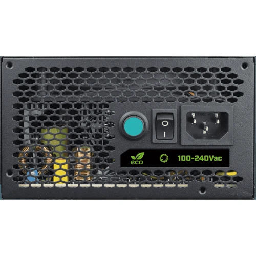Блок живлення GameMax VP-600-RGB: ККД,% 80