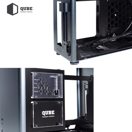 Корпус QUBE A4 Gray 600W (QBA4I_WG6U3) фото 7