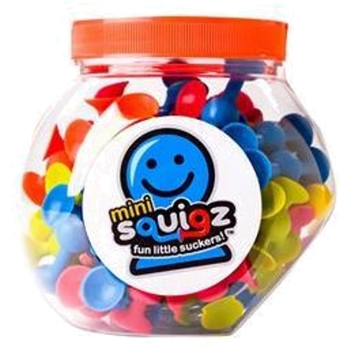 Конструктор на мини-присосках Fat Brain Toys MiniSquigz 75 шт. (F107ML): Количество деталей, шт. 75