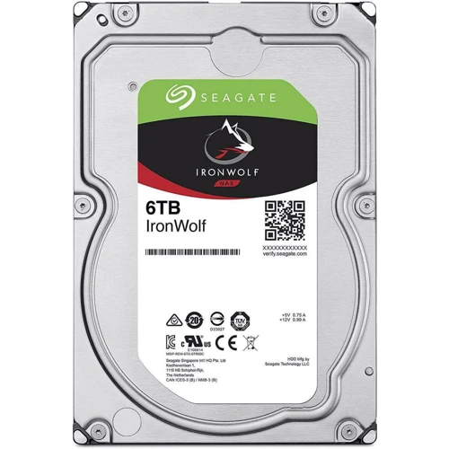 Внутренний жесткий диск Seagate IronWolf 6 TB (ST6000VN001): Тип подключения SATA III