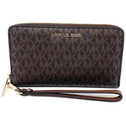 Женский кошелек Michael Kors коричневый (MK0649W)