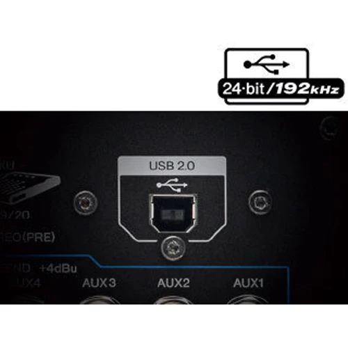 Компактный микшерный пульт YAMAHA MG10XUF: Аналоговые входы 4 моно (XLR combo), 3 стерео входа (1/4" Jack + RCA)
