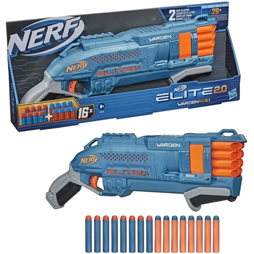 Бластер Nerf Hasbro Еліт 2.0 бластер Варден E9959: Матеріал пластик
