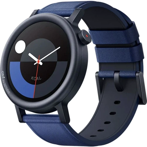 Смарт-часы CMF by Nothing Watch Pro 2 Dark Grey Curved Bezel with Blue Leather Strap