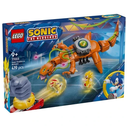 Конструктор LEGO Sonic the Hedgehog Super Shadow vs. Biolizard 419 деталей (77003)