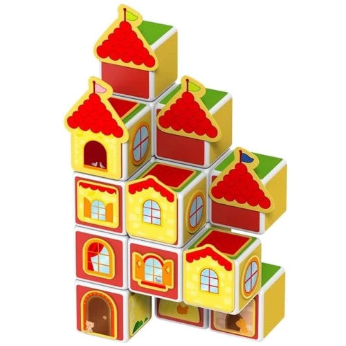 Geomag MAGICUBE Castles & Homes | Магнитные кубики Замки и дома: Количество деталей, шт. 78