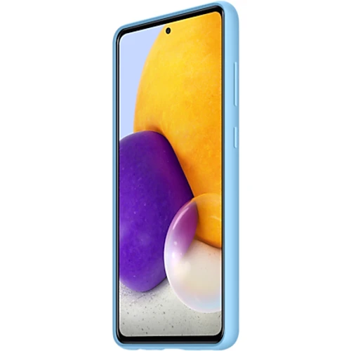 Чохол для телефона Samsung Silicone Cover Blue (EF-PA725TLEGRU) for Samsung A725 Galaxy A72 фото 6
