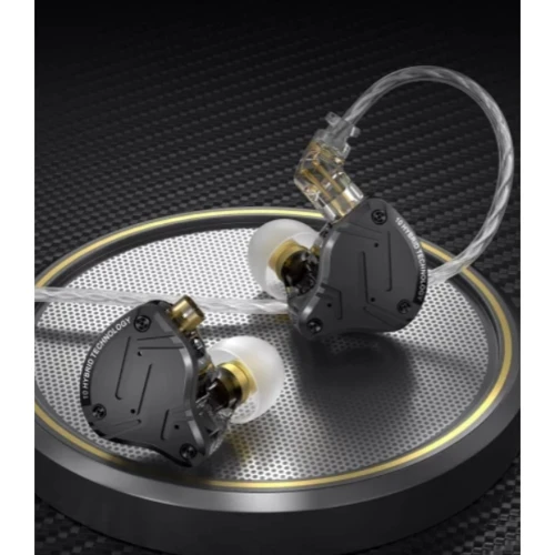 Наушники Knowledge Zenith ZS10 PRO X Mic Black: Сопротивление наушников (Ом) 29