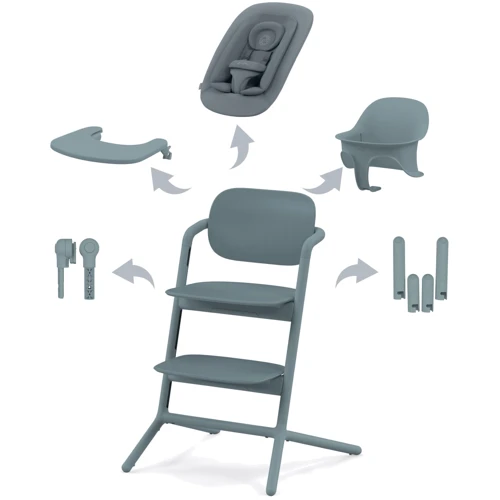 Стульчик для кормления 4 в 1 Cybex Lemo Stone Blue (521003199) фото 5