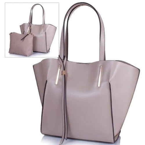 Женская сумка тоут Amelie Galanti бежевая (A976145-cream): Застежка Магнитная