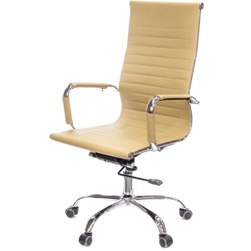 Крісло АКЛАС Кап CH D-TILT Бежевий PU F (00010479)