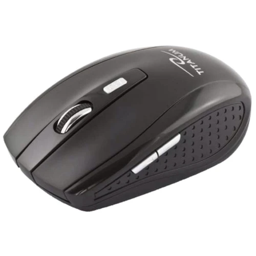 Мышь Esperanza Titanum TM105K Black: Эргономика для правой и левой руки