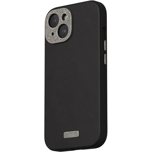 Чехол для iPhone Moshi Napa Slim Hardshell Case Midnight Black (99MO231101) for iPhone 15: Цвет черный