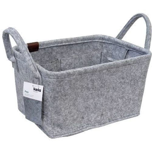 Корзина KELA Fay светло серый 35х25х20 см (24462)