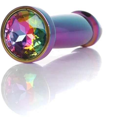 Металлический анальный плаг BOSS Jewellery Multicolour Penis PLUG, M (BS6400142)
