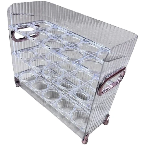 Емкость для хранения Stenson для яиц 3 яруса 26x10x20 см (R30902): Тип Контейнер для яиц