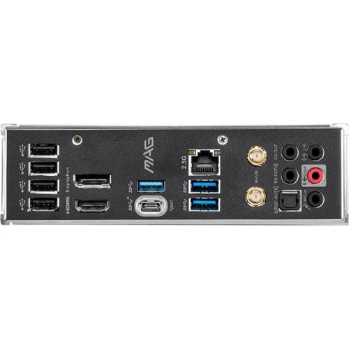 MSI MAG B560M MORTAR WIFI: Разъемы на задней панели USB Type-C, USB 3.2 Gen 2, USB 2.0