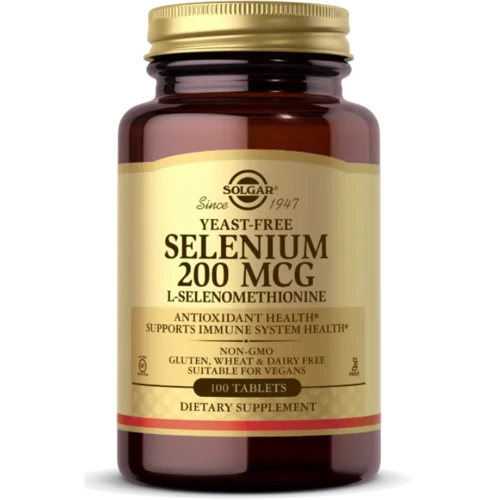 Solgar Selenium Селен 200 мкг 100 таблеток