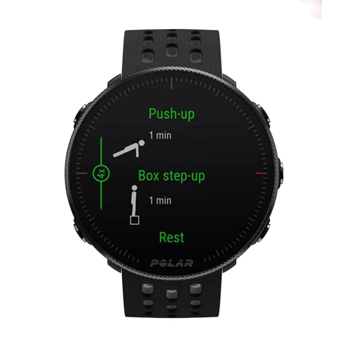 Смарт-часы Polar Vantage M2 Black-Grey S/L (90085160): Время работы до 30 часов в режиме тренировки (с использованием GPS и датчика пульса на запястье); до 7 дней в реж