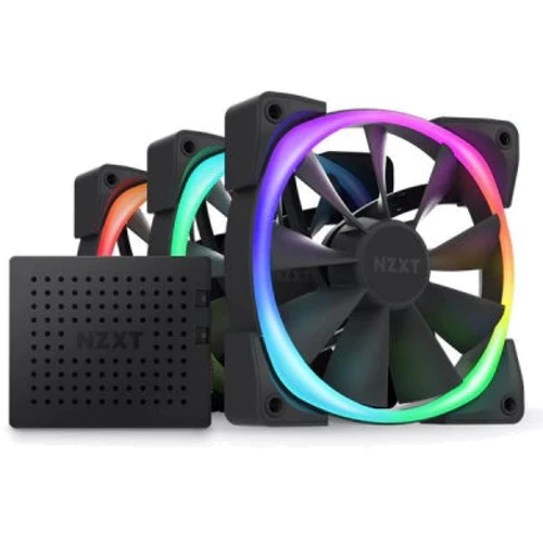 Кулер NZXT Aer RGB 2 120mm Triple Starter Pack Black (HF-2812C-TB)