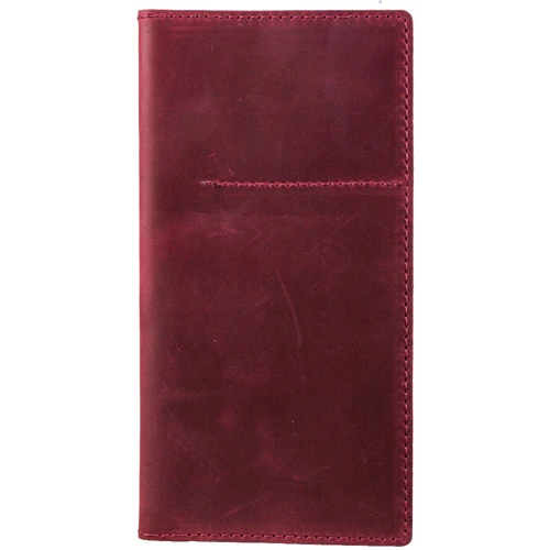 Мужской тревел-кейс DNK Leather бордовый (DNKTravel-Hcol.L): Пол Мужской